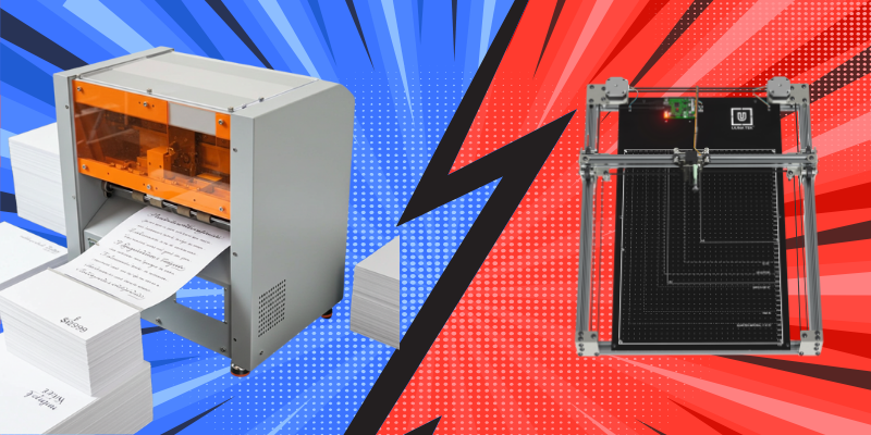 What’s the Difference Between a Pen Plotter and an Automatic Handwriting Machine?