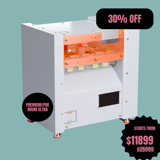 سلسلة UUNA TEK® iAuto Premium – أكبر آلة كتابة يدوية أوتوماتيكية في العالم | تكتب حتى 2400 رسالة أو 700 ظرف في كل تحميل | موديلات Premium و Premium Ultra