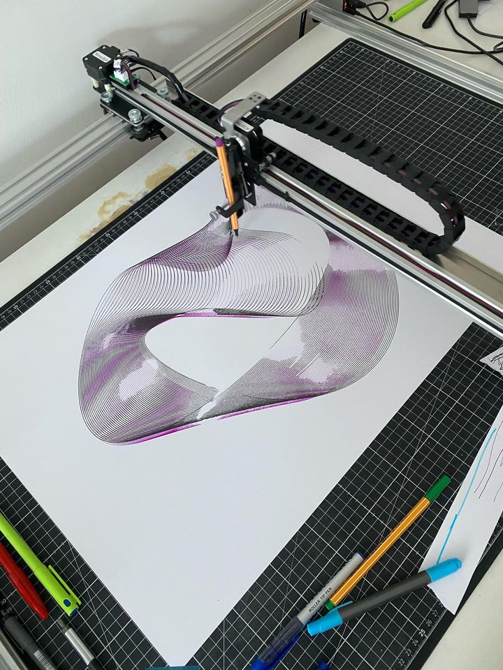 iDraw H A0 Large Format Plotter Drawing Robot Pen Plotter Drawing Machine Writing Machine Signature Machine| UUNA TEK - UUNA TEK CO.,LIMITED