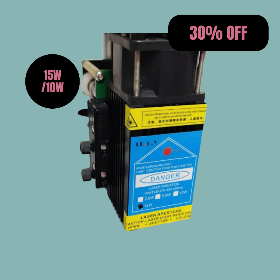 رأس ليزر 10 واط/15 واط لـ UUNA TEK® iDraw H بحجم A3/A2/A1/A0