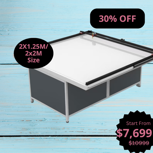 UUNA TEK 3.0 - (2X1.25M/2X2M) طاولة رسم مع جهاز رسم بالقلم مدمج مسبق التجميع فاخرة شاملة للمهندسين المعماريين مع واي فاي وبطاقة SD