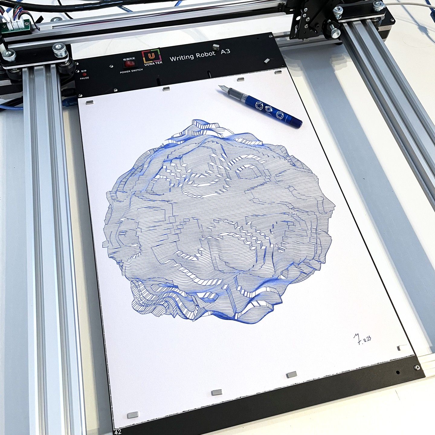 iDraw H A0 Large Format Plotter Drawing Robot Pen Plotter Drawing Machine Writing Machine Signature Machine| UUNA TEK - UUNA TEK CO.,LIMITED