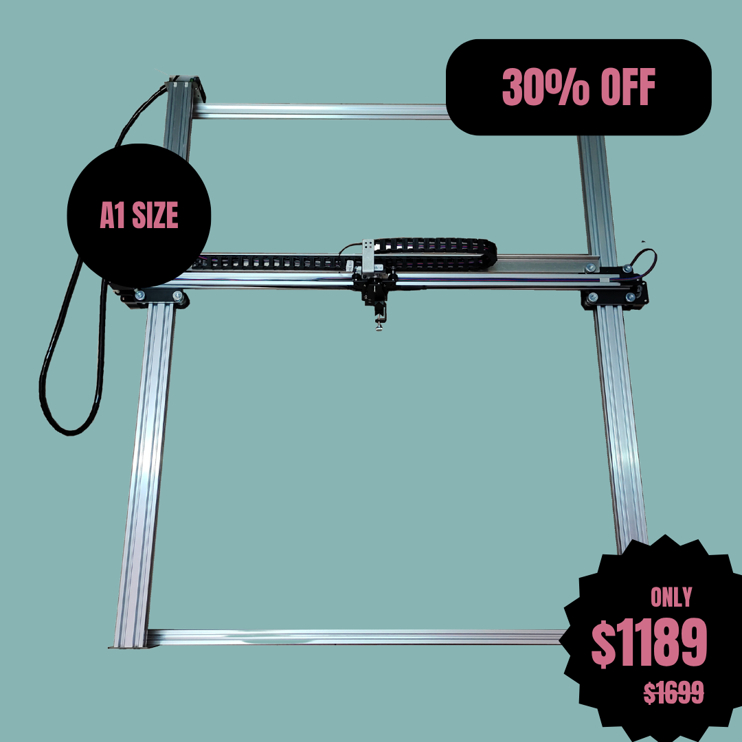 روبوت رسم قلم iDraw H A1 كبير الحجم، آلة رسم قلم، آلة كتابة، آلة توقيع | UUNA TEK