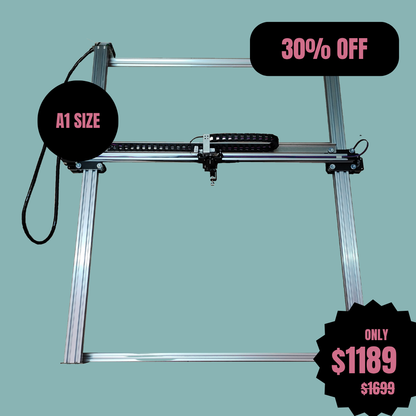 روبوت رسم قلم iDraw H A1 كبير الحجم، آلة رسم قلم، آلة كتابة، آلة توقيع | UUNA TEK