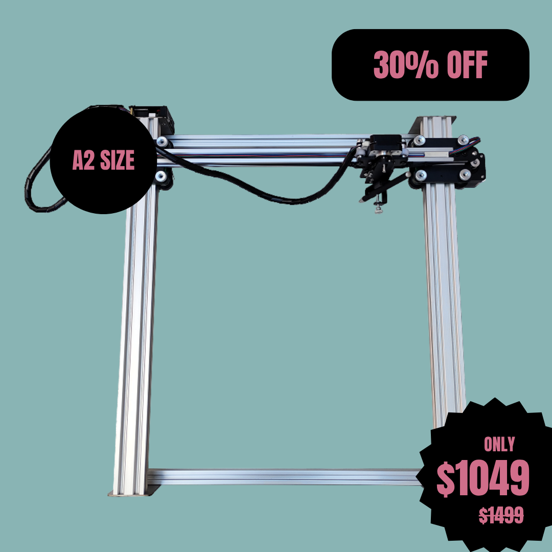 روبوت رسم قلم iDraw H A2، آلة رسم قلم، ارسم بحجم أكبر من A2