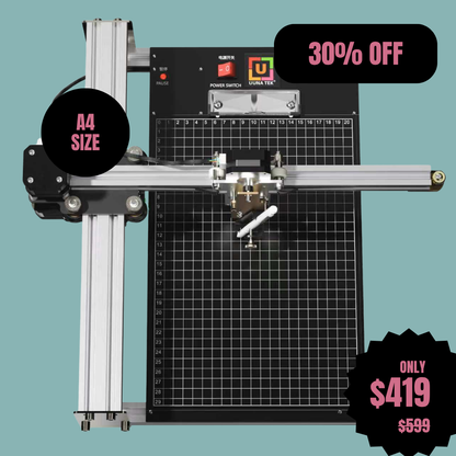 UUNA TEK® iDraw 2.0 - روبوت رسم بحجم A4، أفضل جهاز رسم قلم للمبتدئين