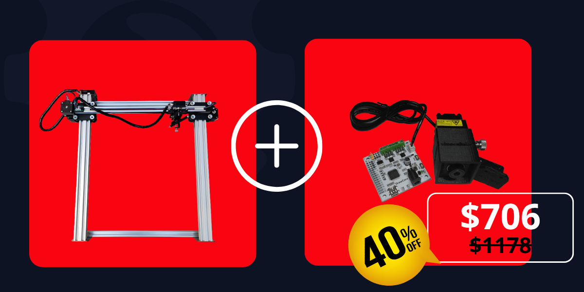 حزمة رأس ليزر iDraw H A3+2.5W