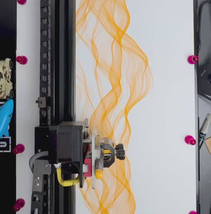 UUNA TEK 3.0 A3 جهاز رسم قلم روبوت متكامل فاخر مُجمّع مسبقًا مع واي فاي وبطاقة SD – مدمج، أكثر هدوءًا، أسرع، وأكثر دقة