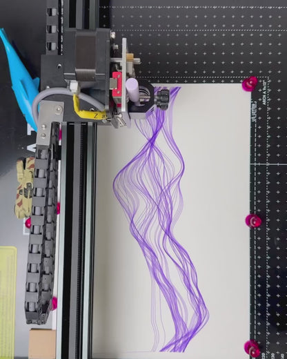 UUNA TEK 3.0 A3 جهاز رسم قلم روبوت متكامل فاخر مُجمّع مسبقًا مع واي فاي وبطاقة SD – مدمج، أكثر هدوءًا، أسرع، وأكثر دقة