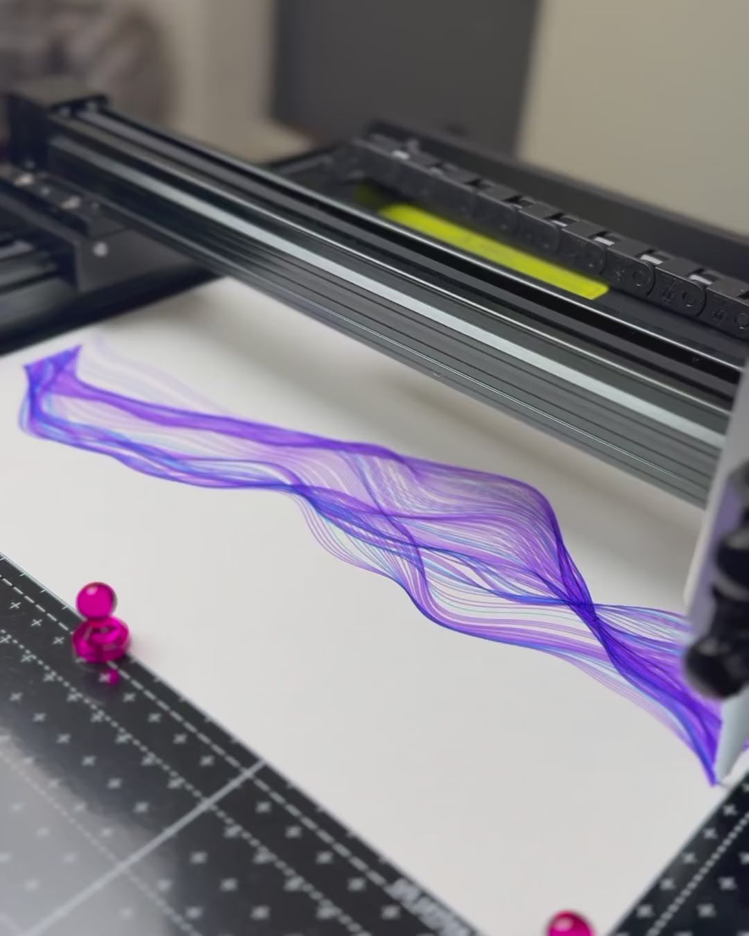 UUNA TEK 3.0 A3 جهاز رسم قلم روبوت متكامل فاخر مُجمّع مسبقًا مع واي فاي وبطاقة SD – مدمج، أكثر هدوءًا، أسرع، وأكثر دقة